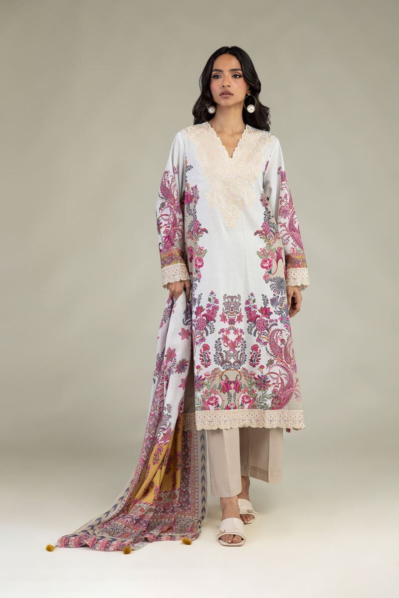 Embroidered | Textured Lawn | Tailored 3-Piece Lawn | USD 75.00