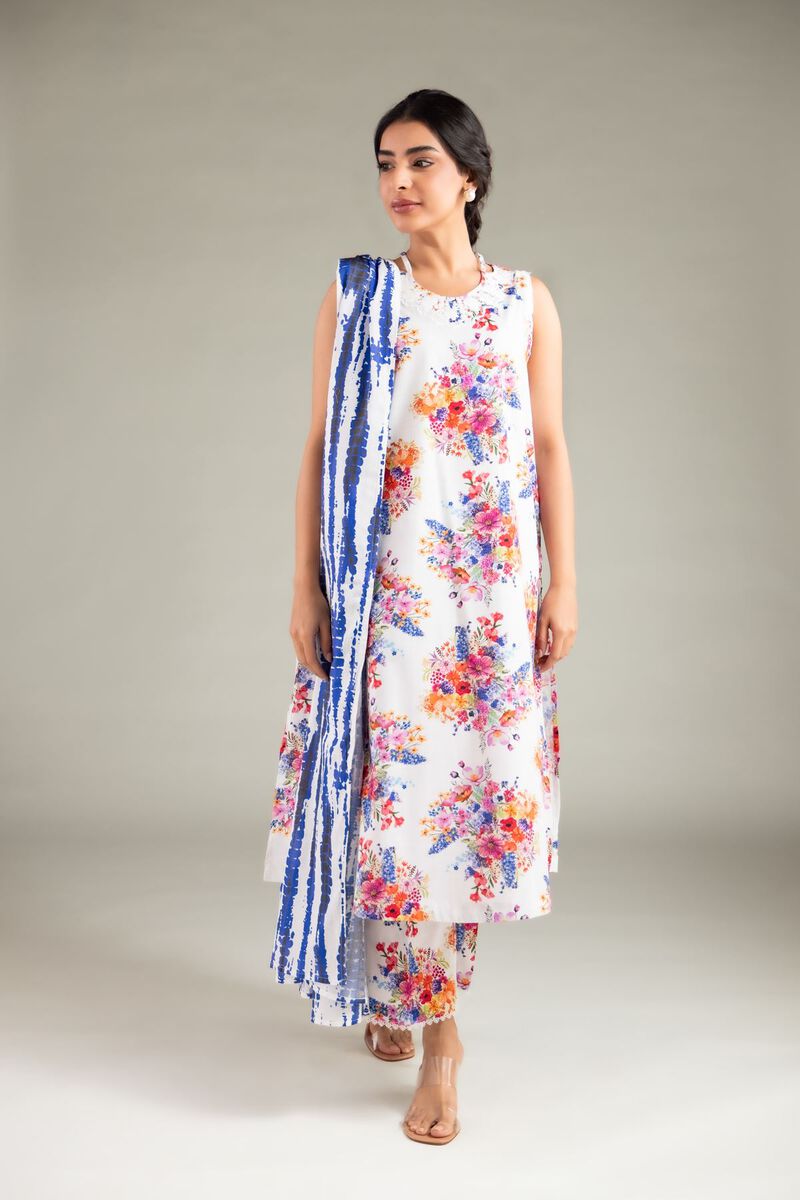 Printed | Textured Lawn | Dupatta | USD 25.00