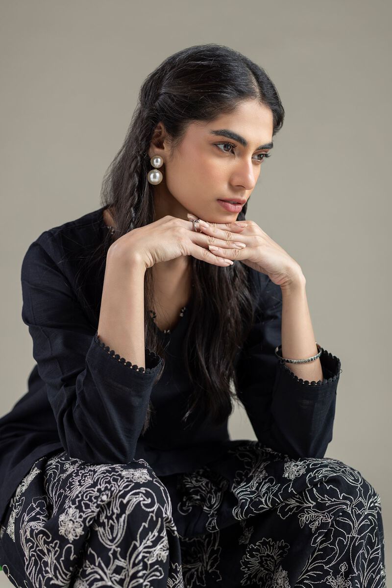 Dyed | Khaddar | Kurta | USD 25.00