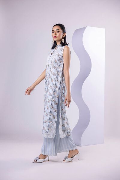 Embroidered | Russian Raw Silk | Pants | USD 25.00