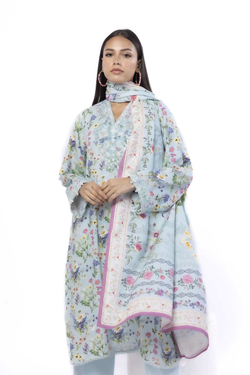 Embroidered | Blended Khaddar | Tailored 3 Piece | USD 60.00