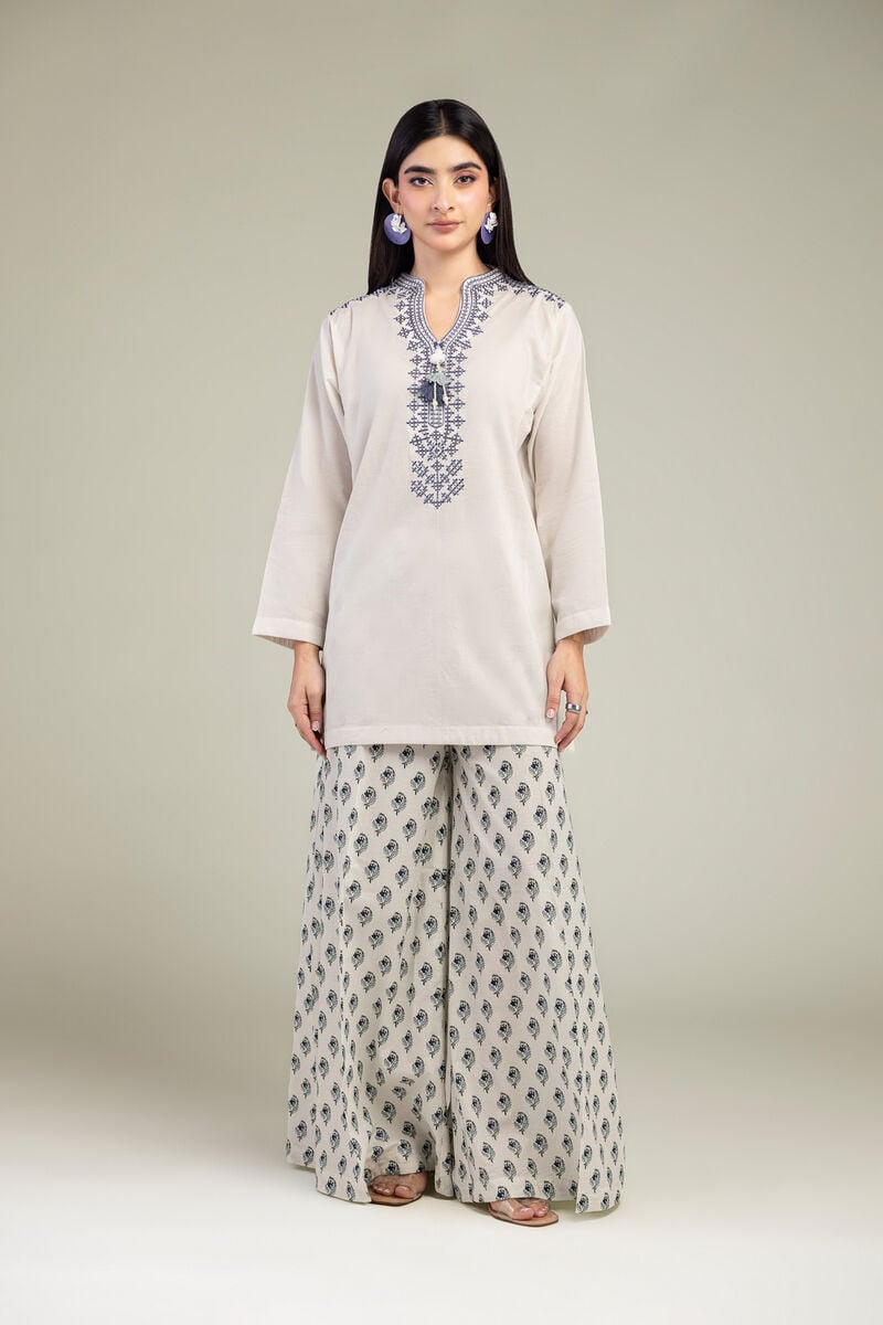 Embroidered | Cambric | Printed Cambric Pants | USD 30.00
