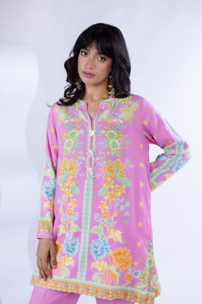 Printed | Thai Silk | Kurta | USD 50.00