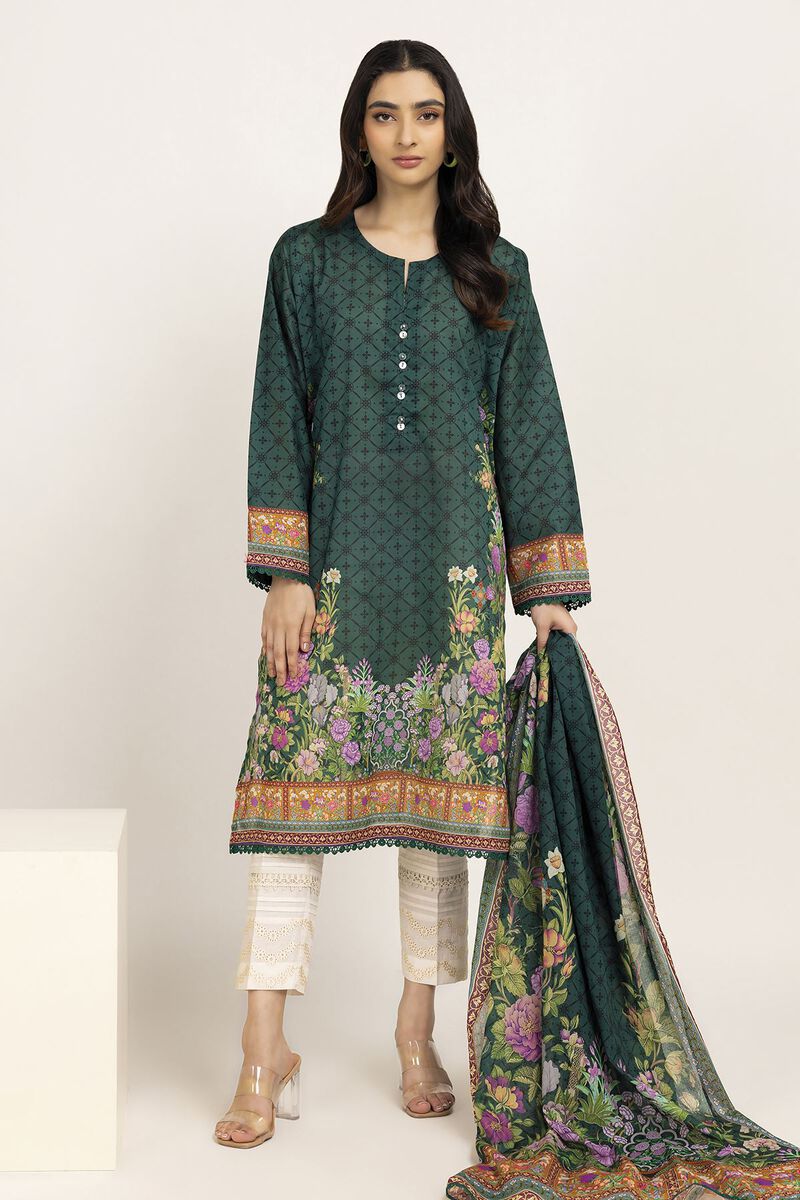 Lawn | Printed | Fabrics 2 Piece | Top Dupatta | null