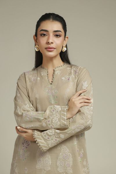 Printed | Cambric | 2-Piece Tailored Set | USD 45.00