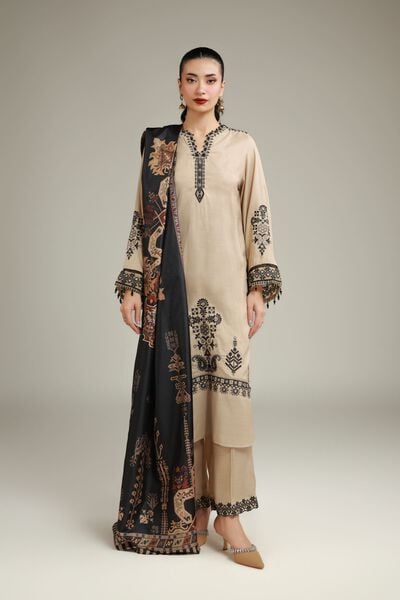 Embroidered | Raw Silk | Raw Silk Pants | USD 40.00