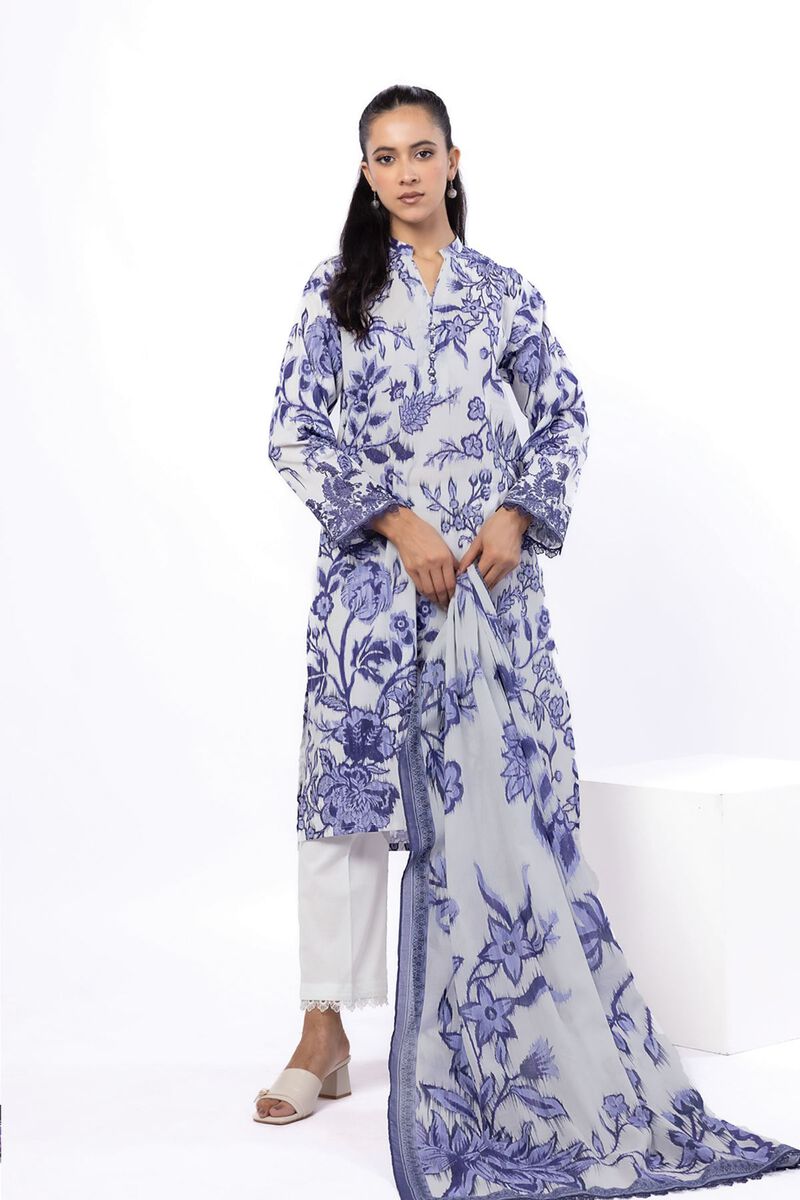 Embroidered | Cambric | Tailored 3 Piece | USD 22.50