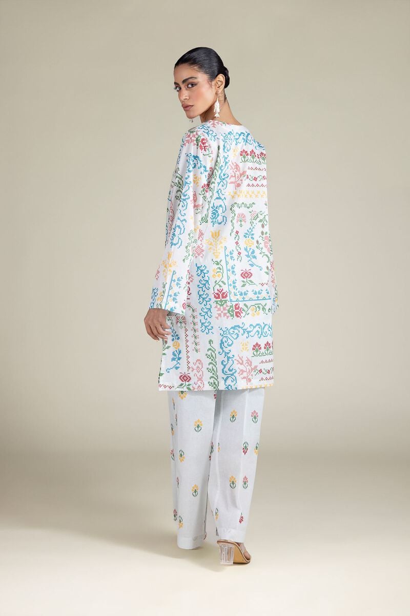 Printed | Cambric | Tailored Cambric Set | USD 40.00