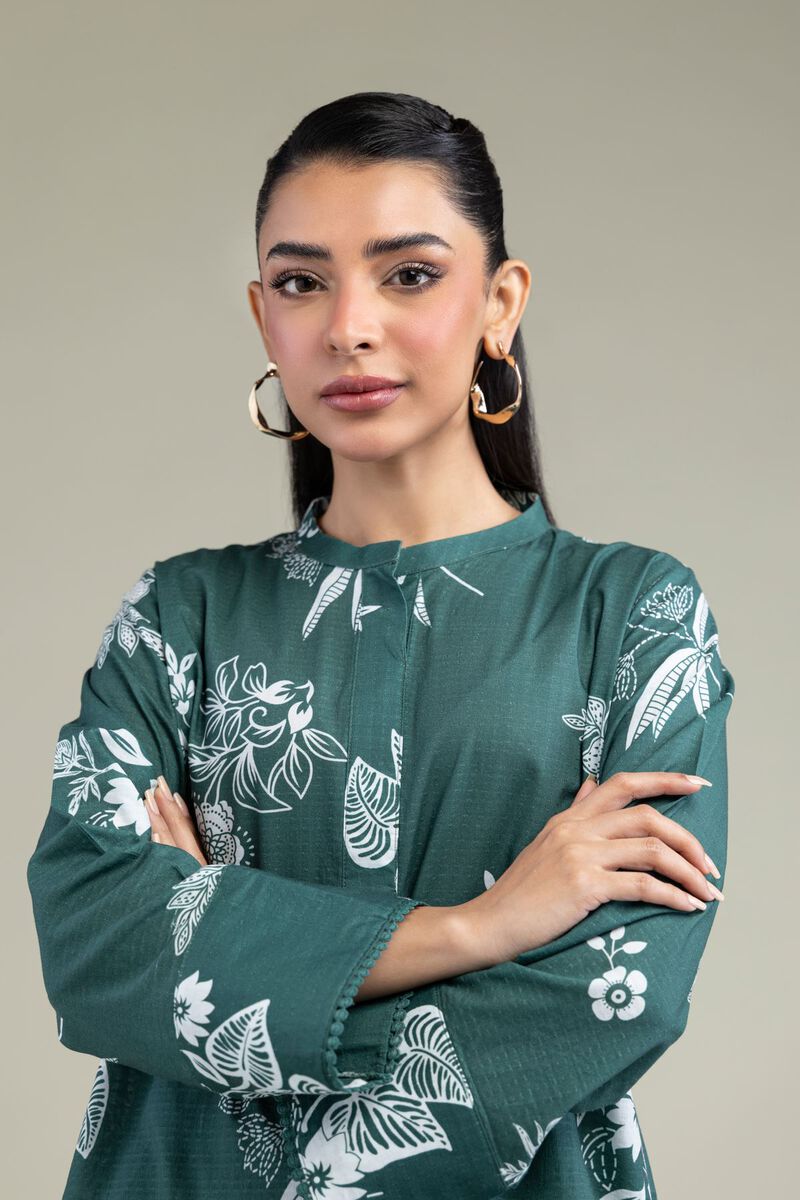 Printed | Cotton Dobby | Floral Cotton Kurta | USD 30.00