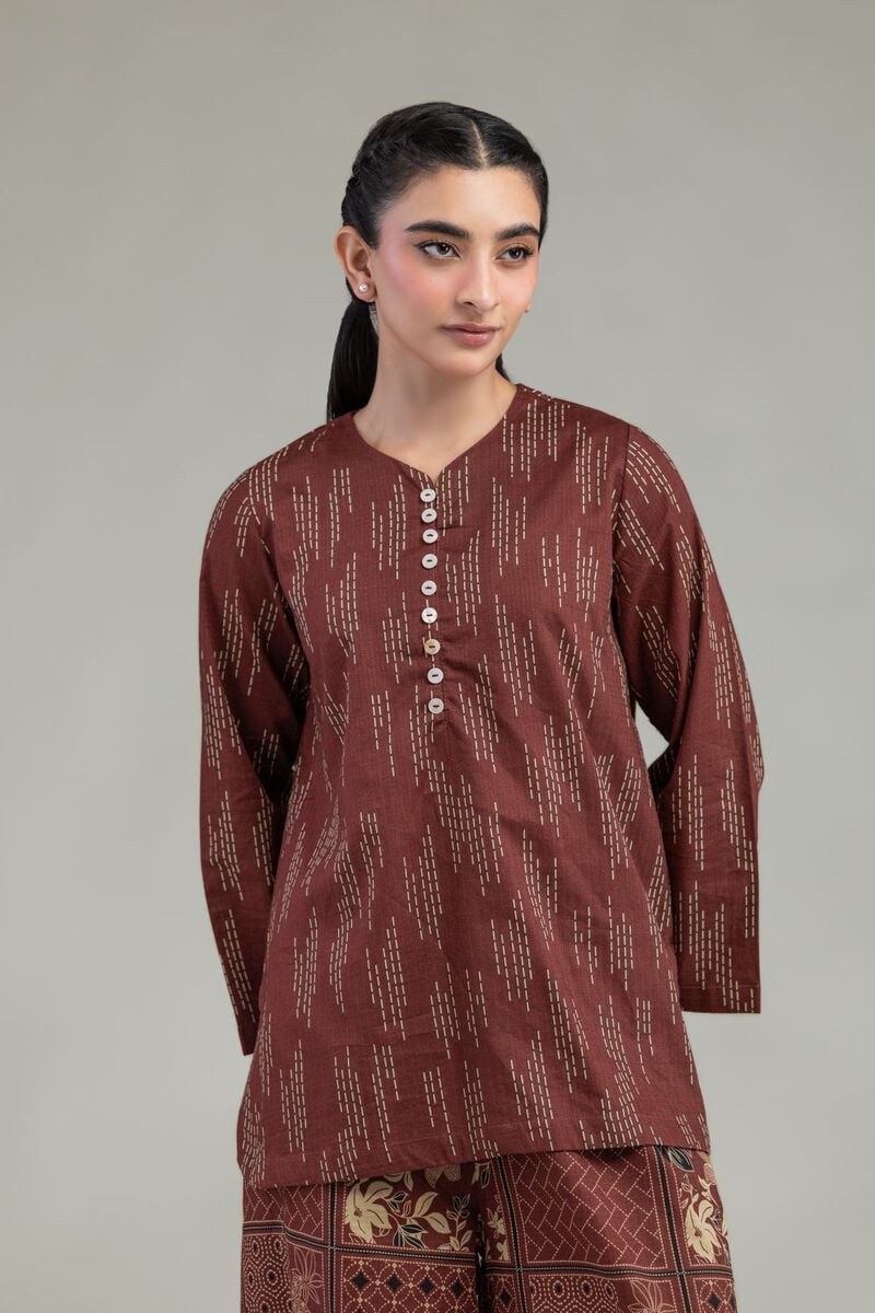 Printed | Cotton Dobby | Cotton Short Kurta | USD 30.00