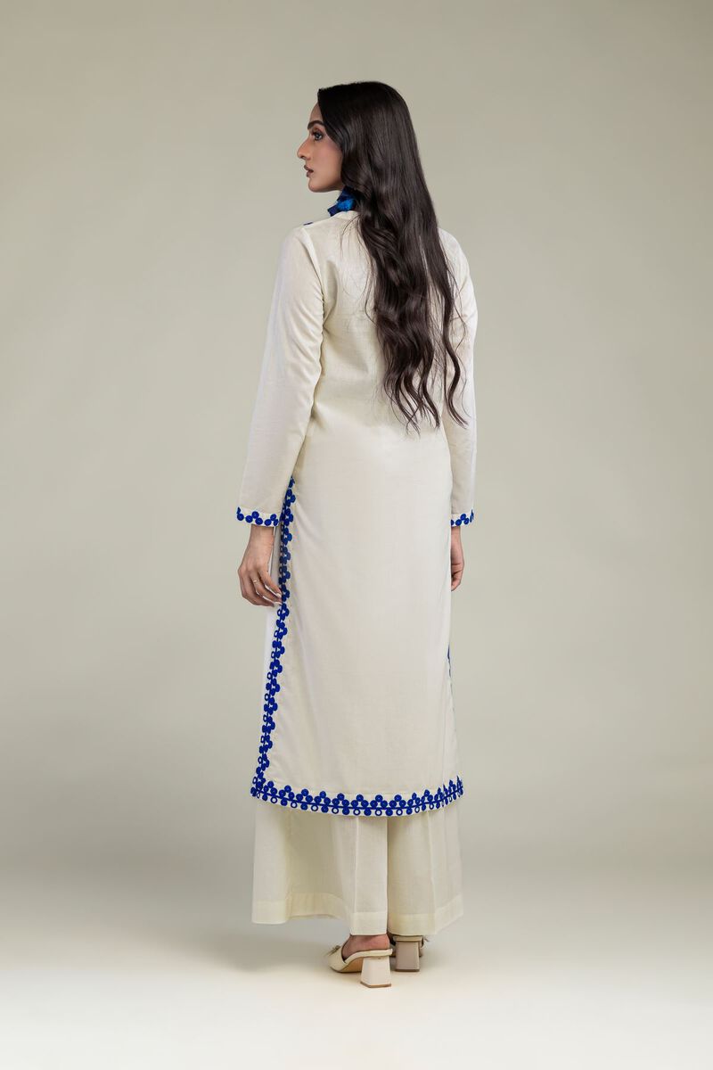 Embroidered | Cambric | Floral Cambric Kurta | USD 45.00