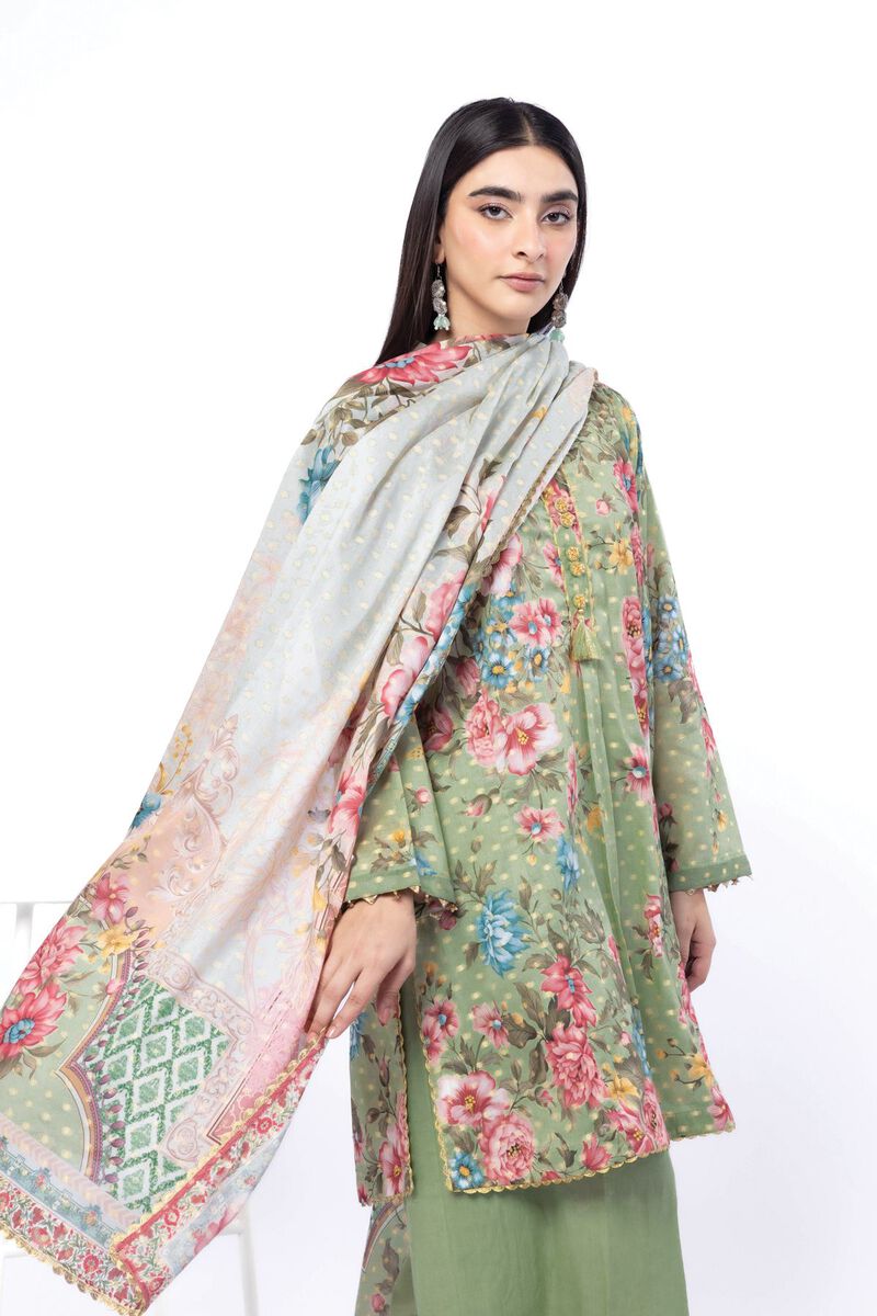 Printed | Jacquard | Tailored 3 Piece | USD 70.00