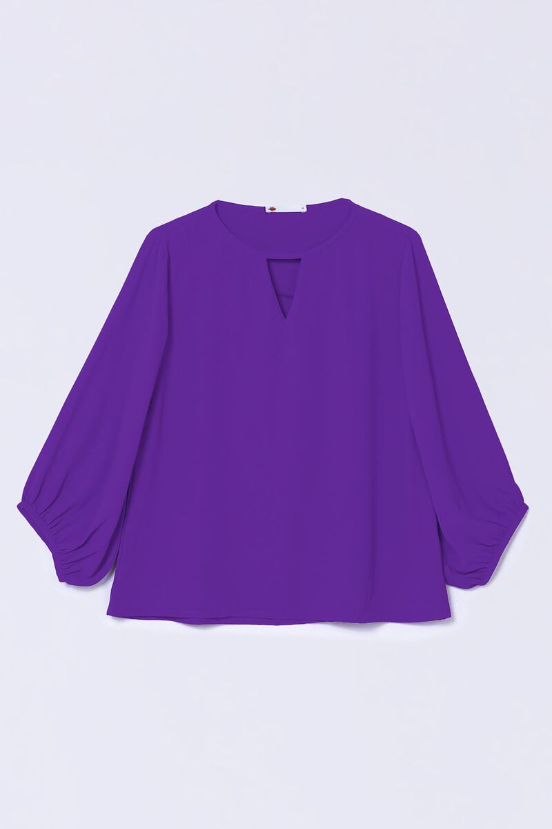 Dyed | Heavy Georgette | Blouse | USD 9.00