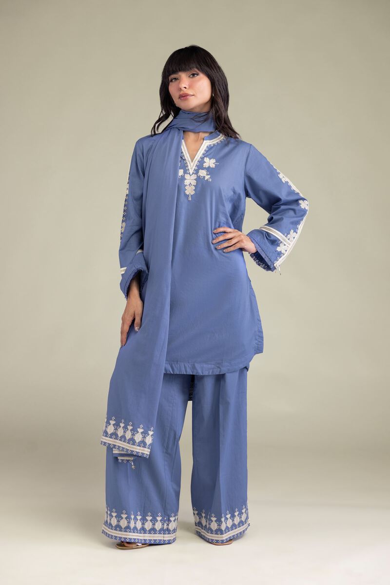 Embroidered | Lawn | Floral Lawn Dupatta | USD 35.00