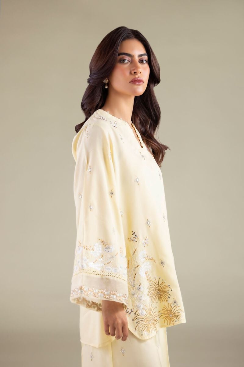 Embroidered | Raw Silk | Kurta | USD 60.00