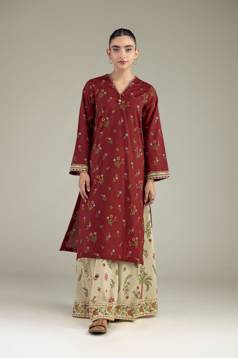 Printed | Cambric | Long Cambric Kurta | USD 35.00