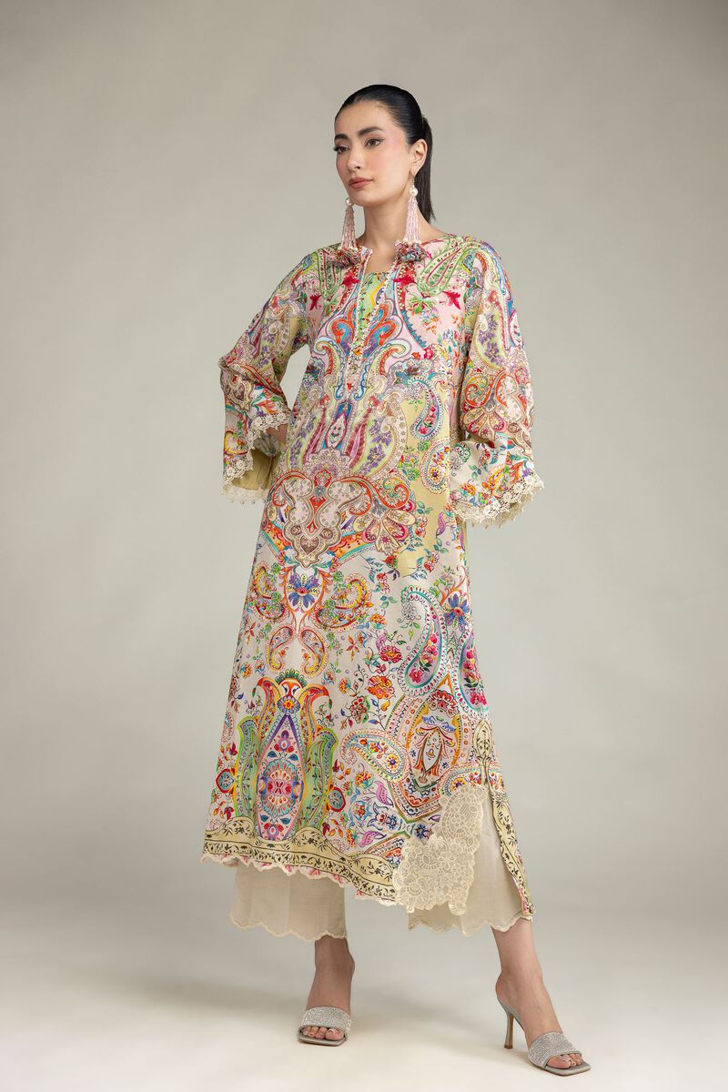 Embroidered | Raw Silk | Raw Silk Pants | USD 30.00
