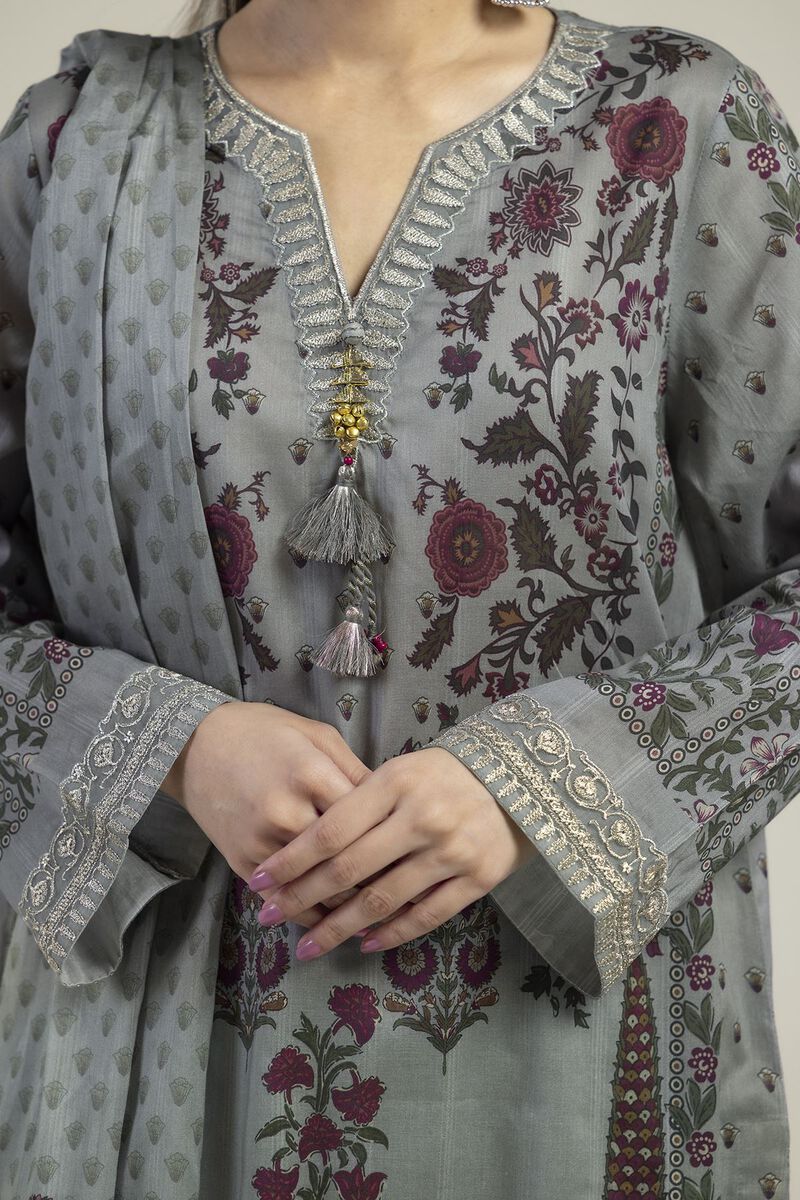 Embroidered | Textured Lawn | Tailored Lawn 3-Piece | USD 60.00
