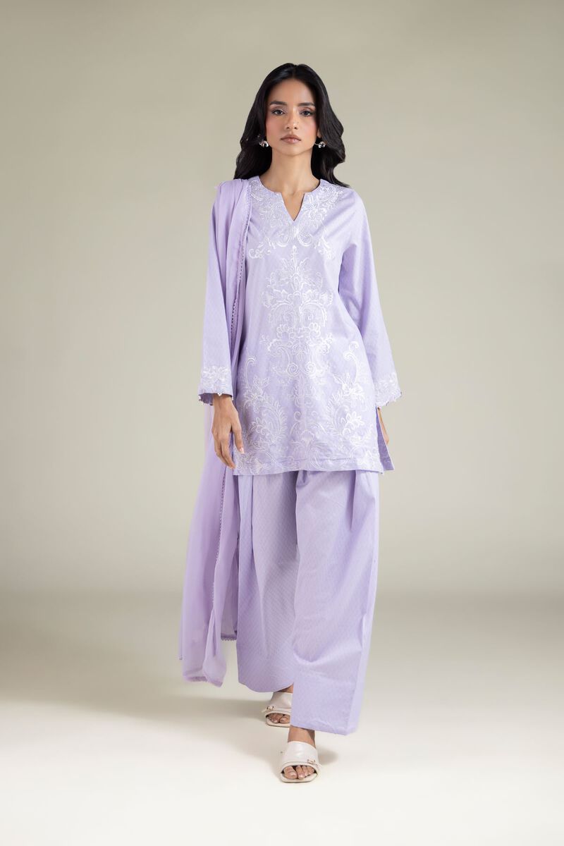 Embroidered | Chiffon | Draped Floral Dupatta | USD 30.00