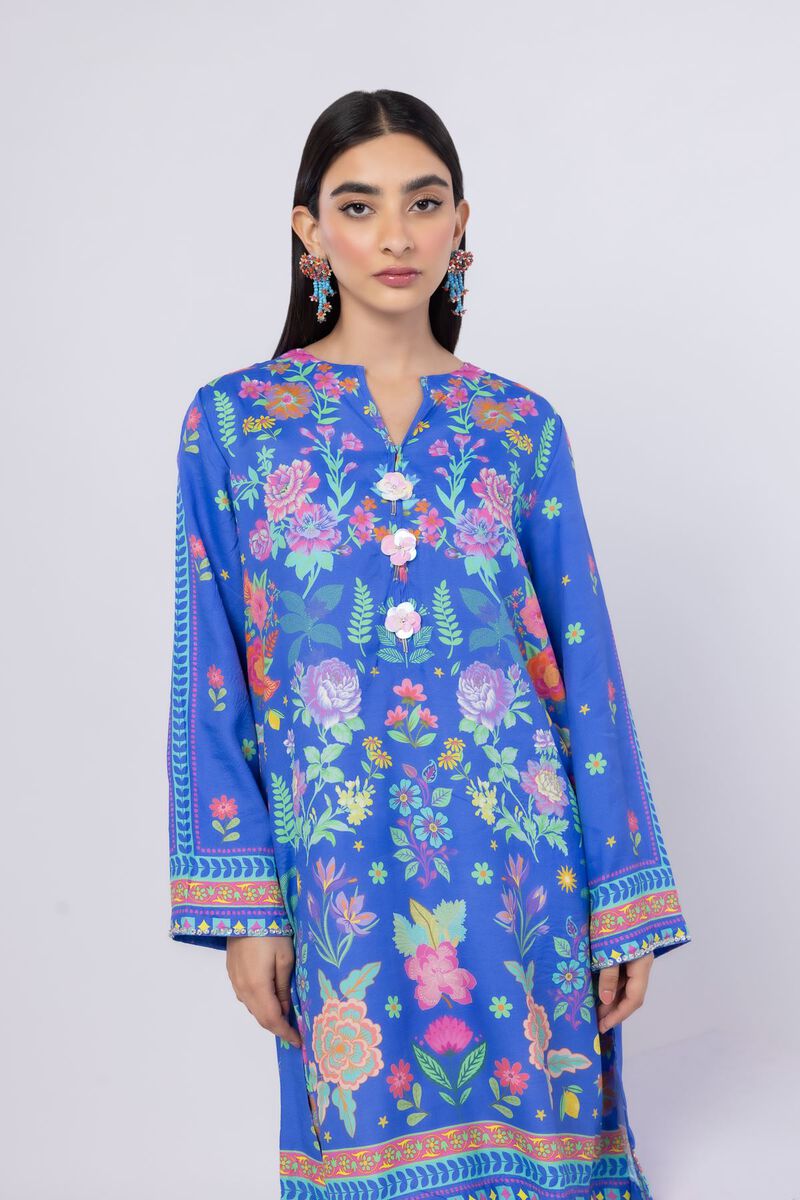 Printed | Thai Silk | Kurta | USD 45.00