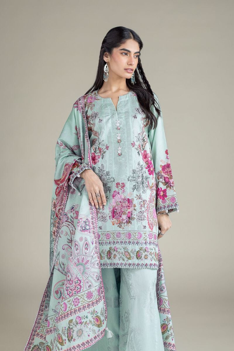 Printed | Jacquard | Tailored 3 Piece | USD 70.00