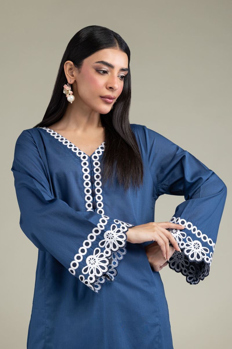 Embroidered | Cambric | Long Cambric Kurta | USD 35.00
