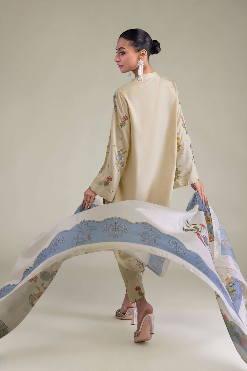 Embroidered | Polyester Silk | Polyester Silk Dupatta | USD 30.00