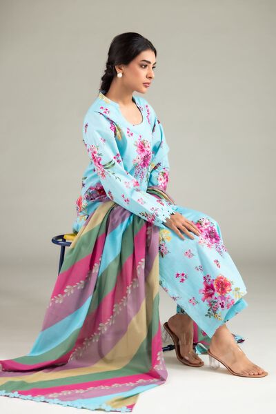 Printed | Textured Lawn | Dupatta | USD 25.00