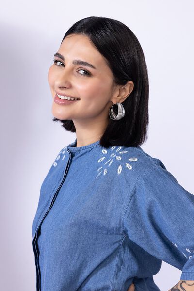 Printed | Tencel Denim | Shirt | USD 9.00