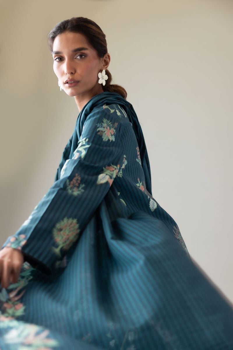 Printed | Textured Cotton | Dupatta | USD 15.00