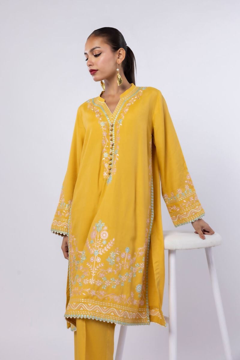 Embroidered | Thai Silk | Kurta | USD 22.50
