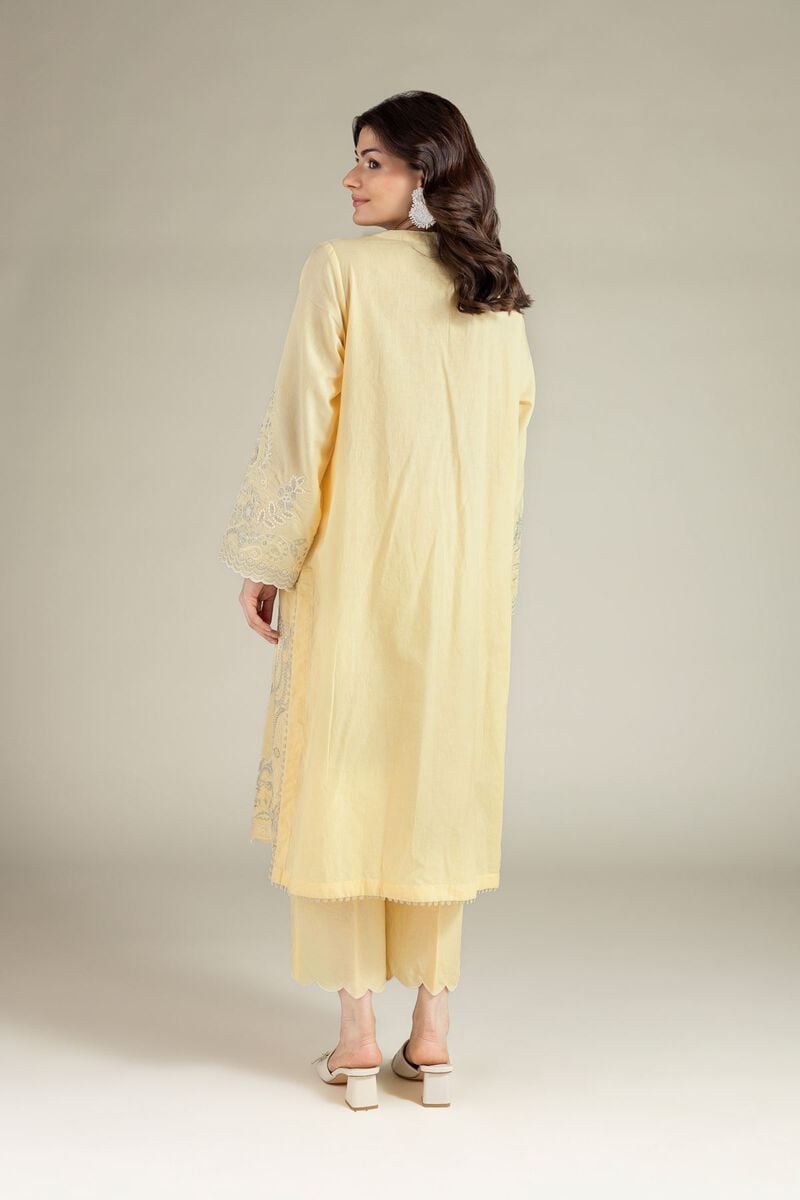 Embroidered | Cambric | Tailored 2 Piece | Top and Bottom | USD 65.00