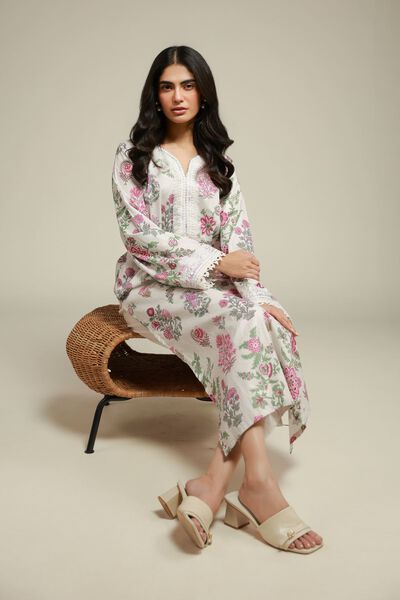 Embroidered | Textured Lawn | 2-Piece Tailored Lawn | USD 55.00