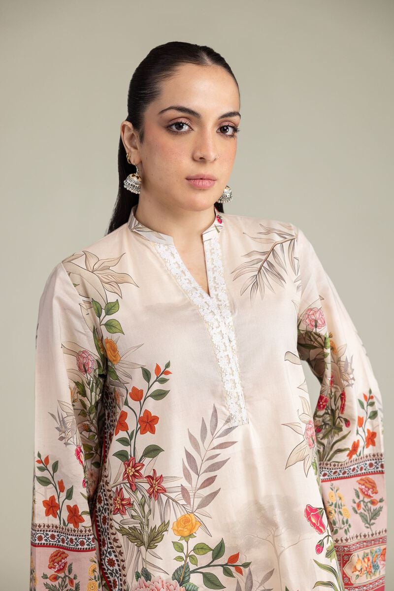 Embroidered | Cambric | Floral Tailored 3-Piece | USD 70.00