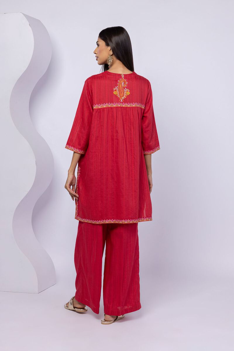 Embroidered | Leno | Kurta | USD 17.50