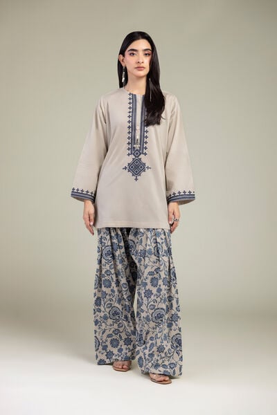Embroidered | Cambric | Floral Cambric Shalwar | USD 30.00