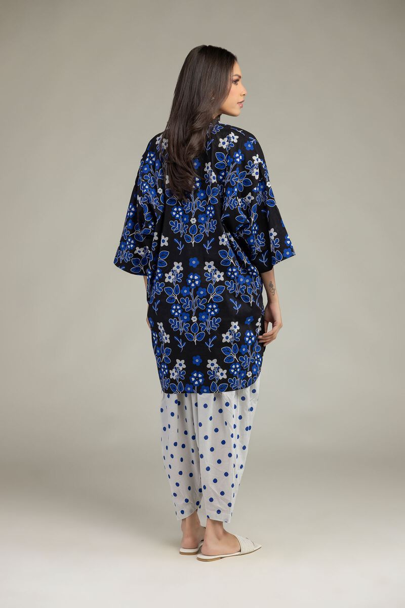 Printed | Cambric | Floral V-Neck Kurta | USD 35.00
