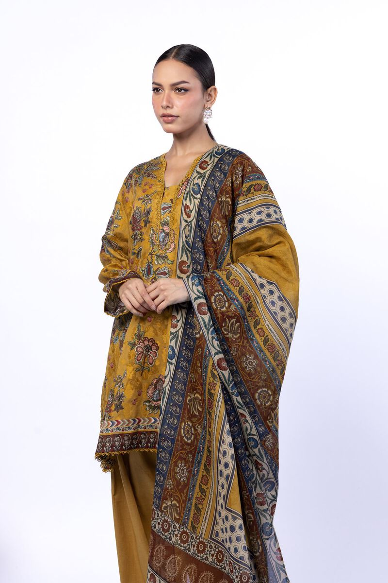 Printed | Broshia | Tailored 3 Piece | USD 39.00