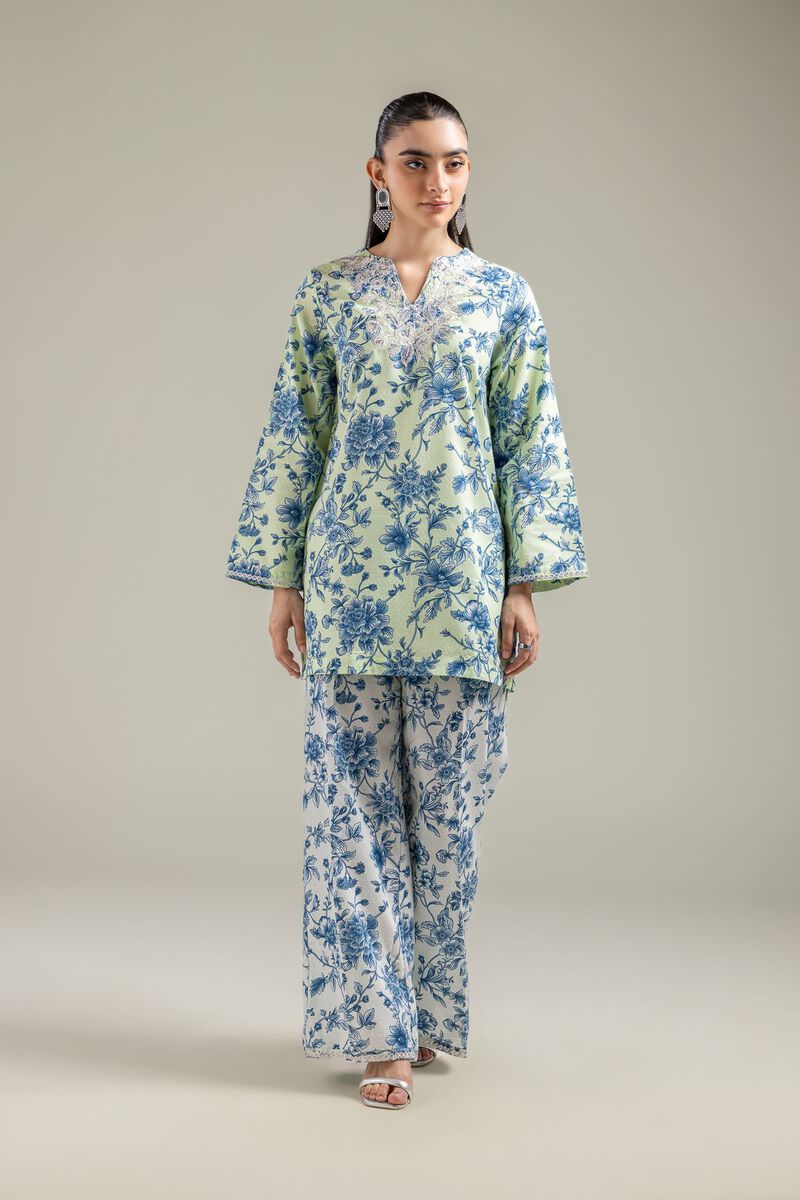 Embroidered | Cotton Dobby | Short Cotton Kurta | USD 35.00