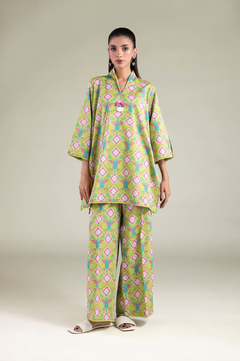 Printed | Cotton Dobby | Pants | USD 25.00