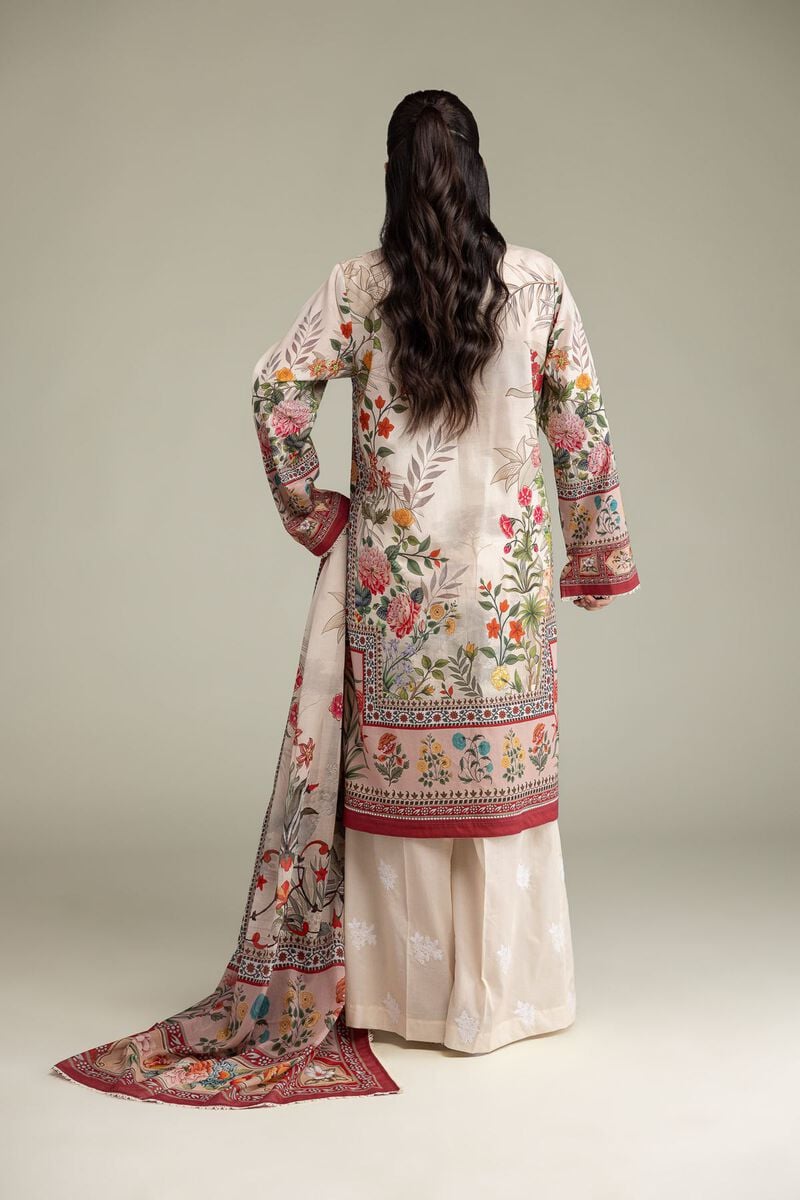 Embroidered | Cambric | Floral Tailored 3-Piece | USD 70.00