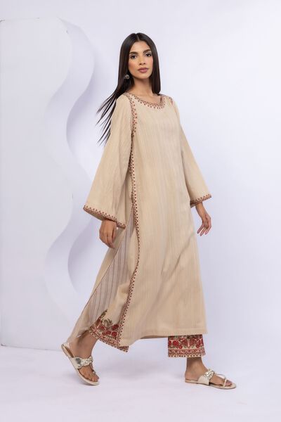 Embroidered | Leno | Pants | USD 20.00