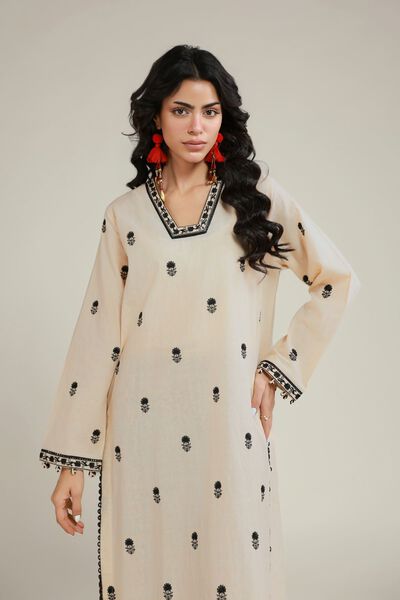 Embroidered | Dobby | 2-Piece Tailored Set | USD 55.00