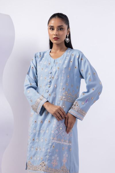 Dyed | Thai Silk | Kurta | USD 55.00