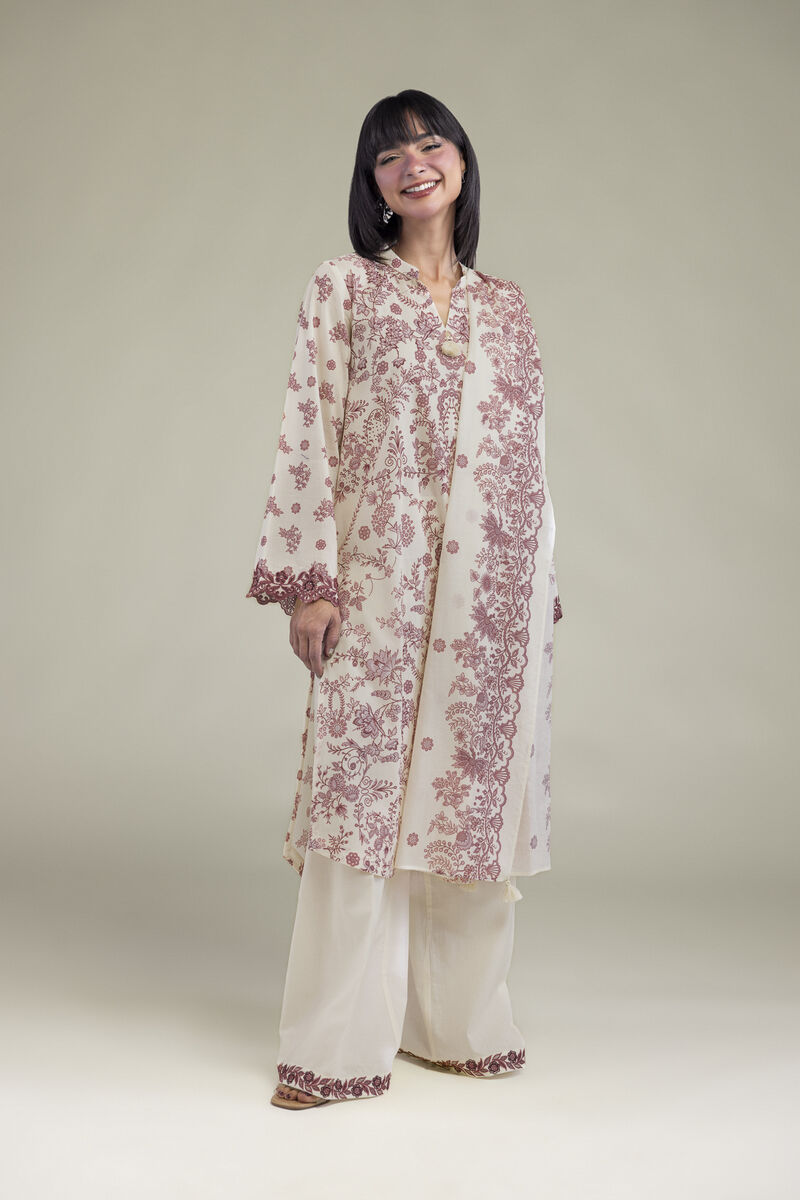 Embroidered | Lawn | Tailored 3-Piece Lawn | USD 70.00