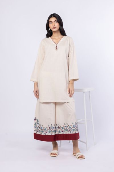 Dyed | Crosshatch Poplin | Kurta | USD 30.00