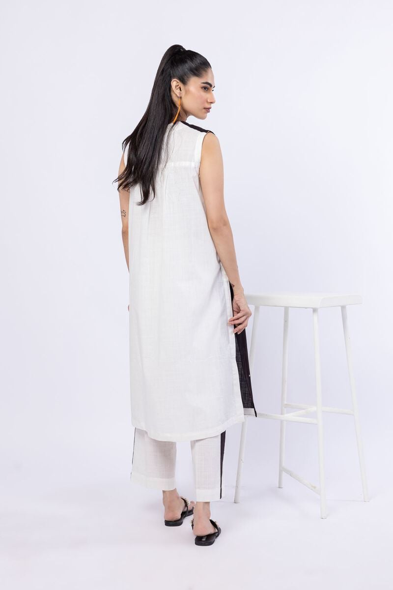 Embroidered | Crosshatch Poplin | Kurta | USD 15.00