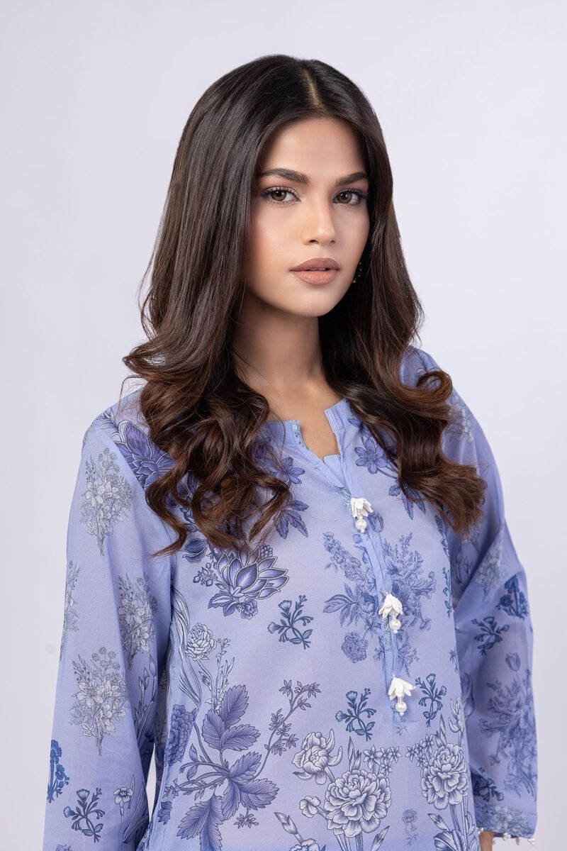 Printed | Swiss Voile | Kurta | USD 25.00