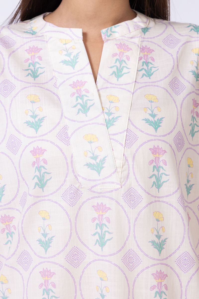 Embroidered | Crosshatch Poplin | Kurta | USD 35.00