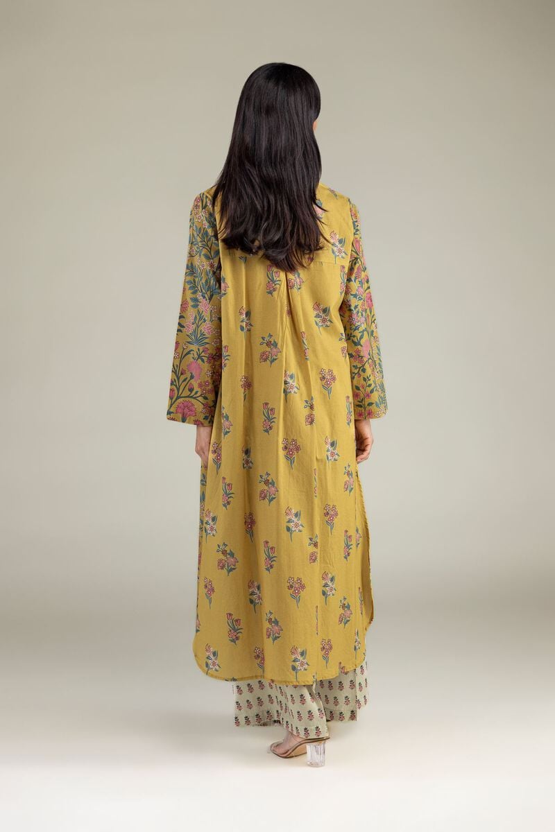 Printed | Cambric | Floral Longline Kurta | USD 35.00